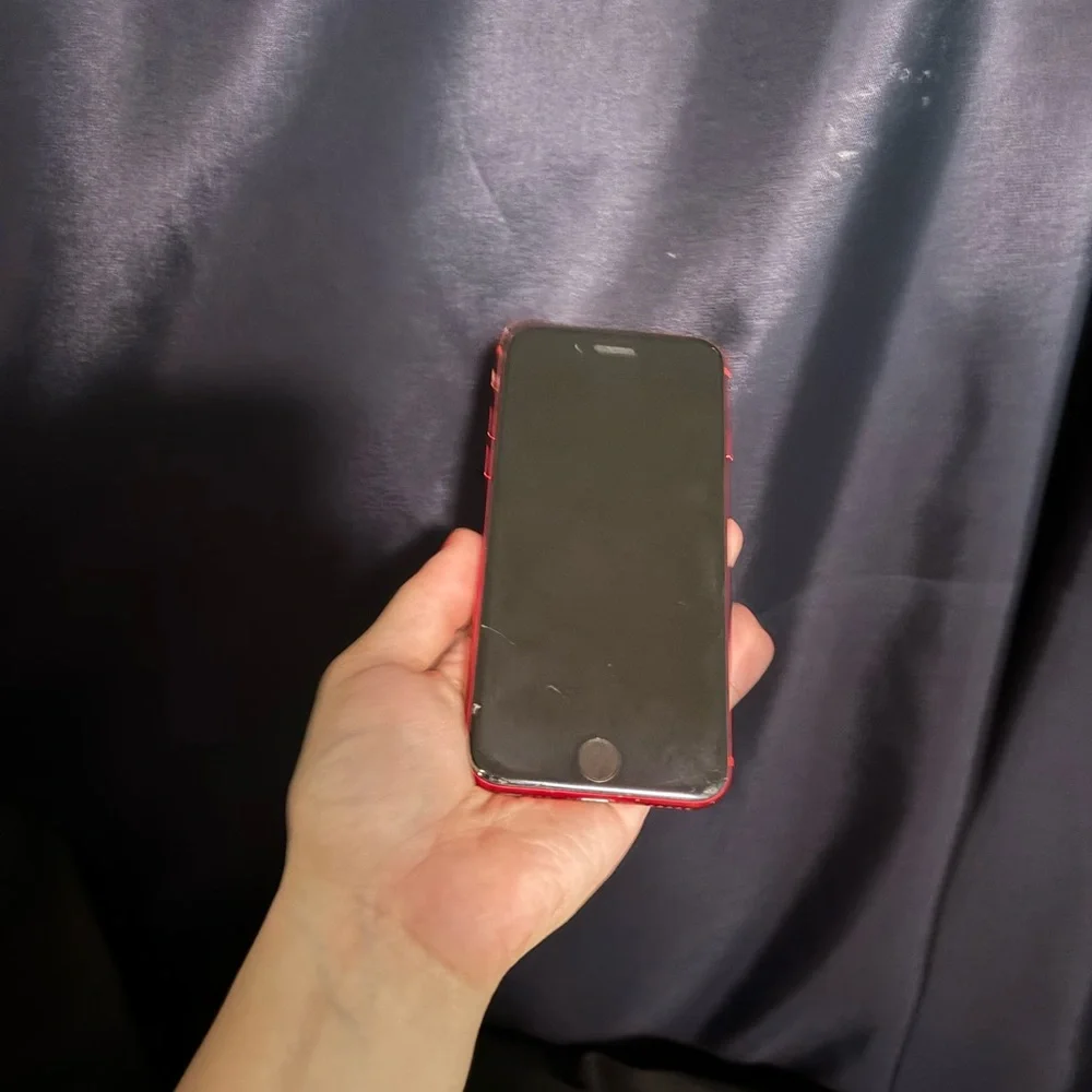 Red iPhone SE 3rd generation